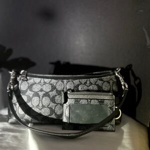Authentic Coach Charlotte Signature purse and wallet